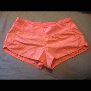 LuluLemon Athletics Tangerine Shorts